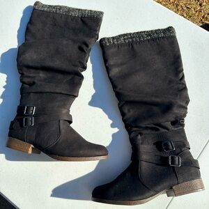 Women’s Wide Calf Black Boots
